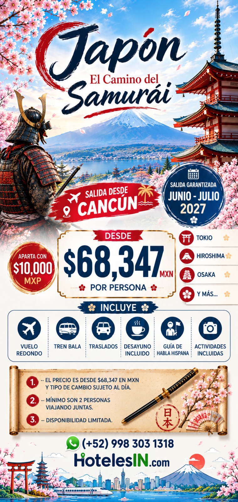 Promoción Japón · El Camino del Samurái