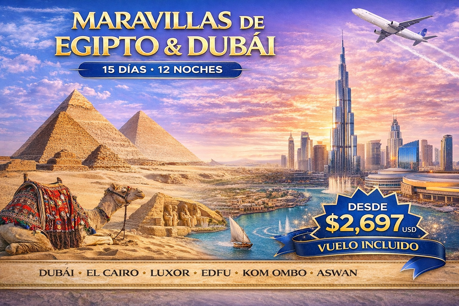 Egipto y Dubai